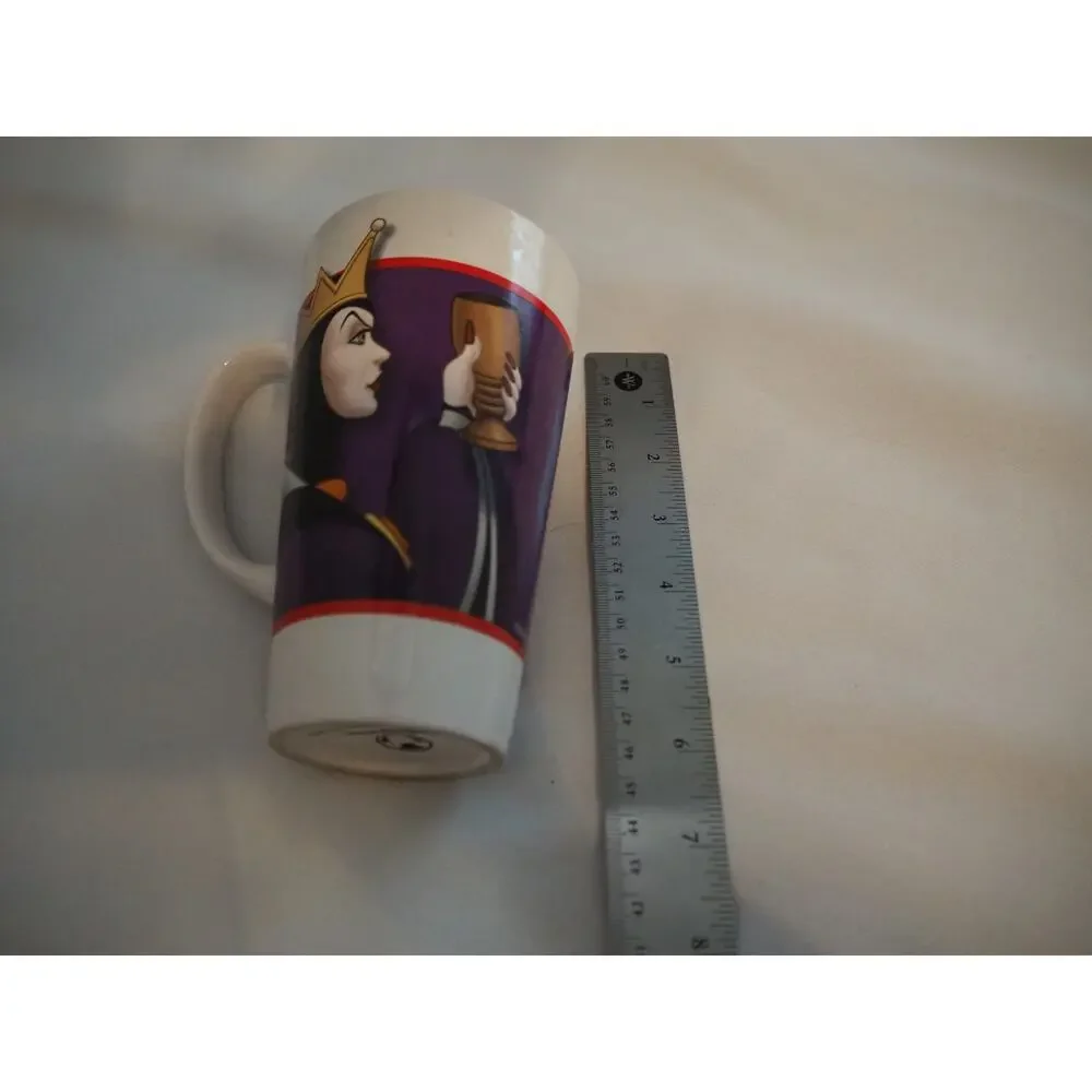 Disney Store Snow White Evil Queen Tall Latte Mug 12 oz Villains 2014 Parks